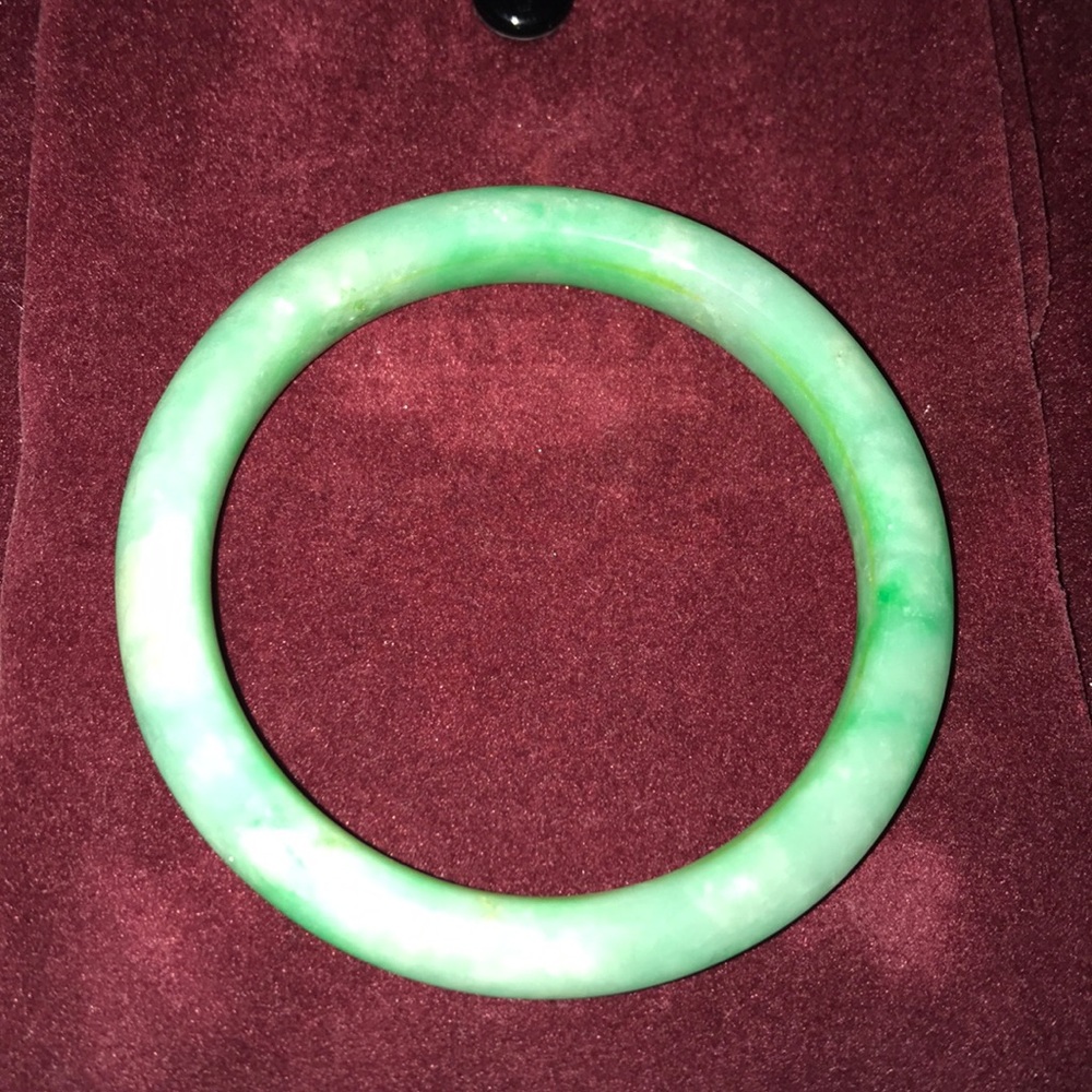 Jade Bangle - image 1